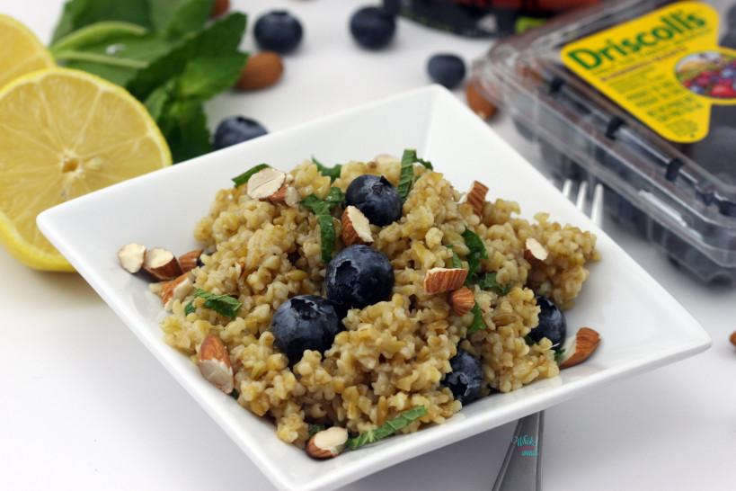 Blueberry Mint Freekeh