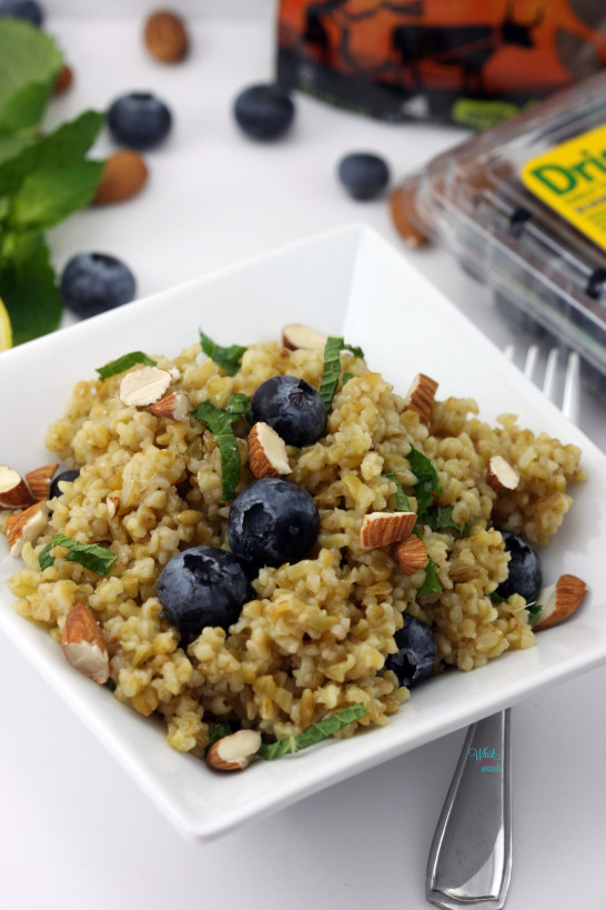 Blueberry Mint Freekeh