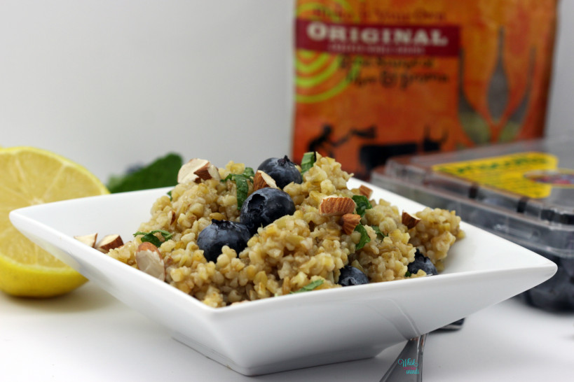 Blueberry Mint Freekeh