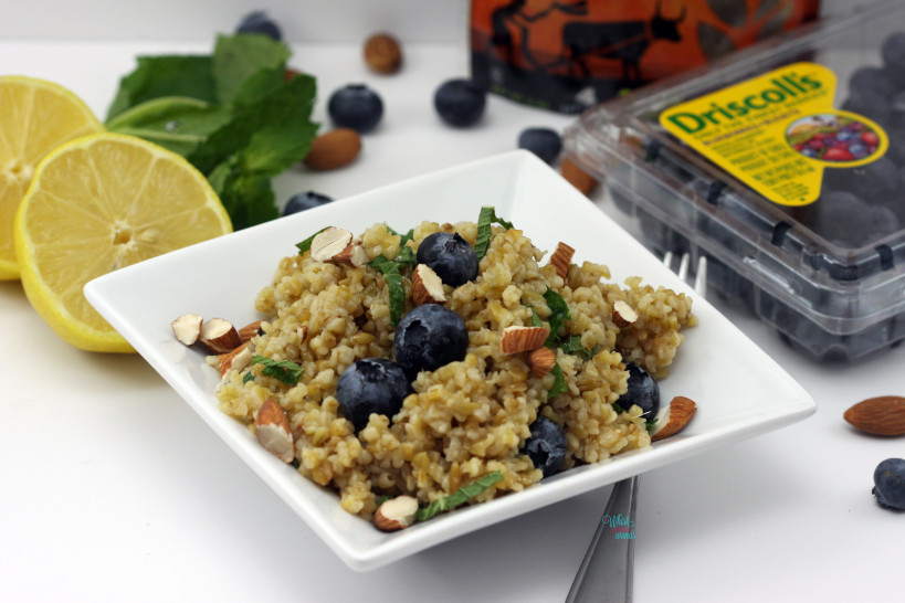 Blueberry Mint Freekeh