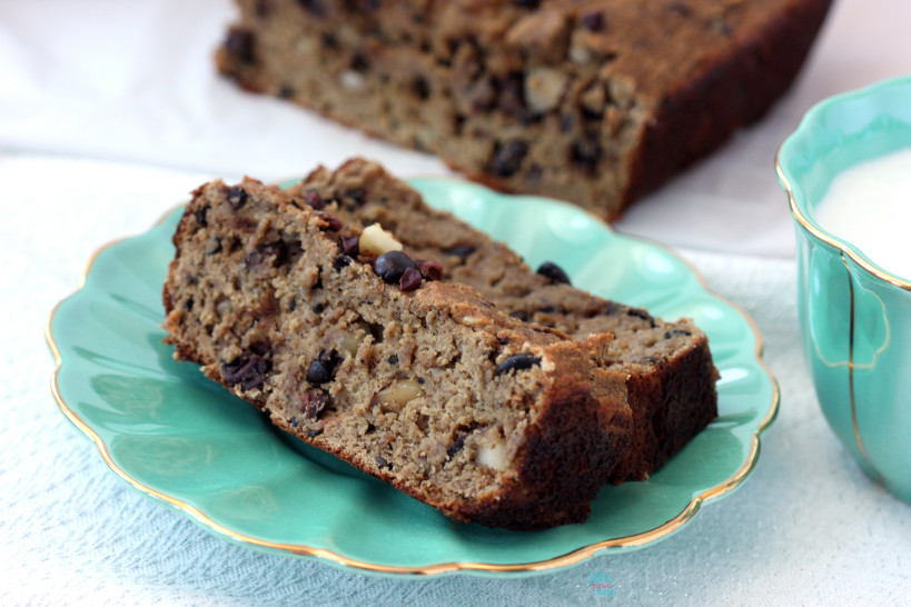 Coffee Crunch CocoNUT Banana Bread