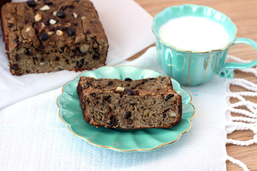 Coffee Crunch CocoNUT Banana Bread