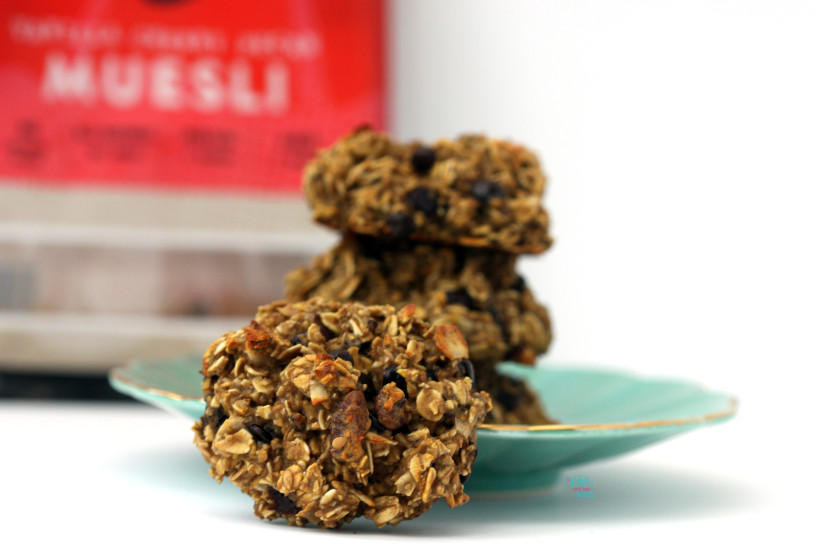 Cranberry Pecan Muesli Cookies 