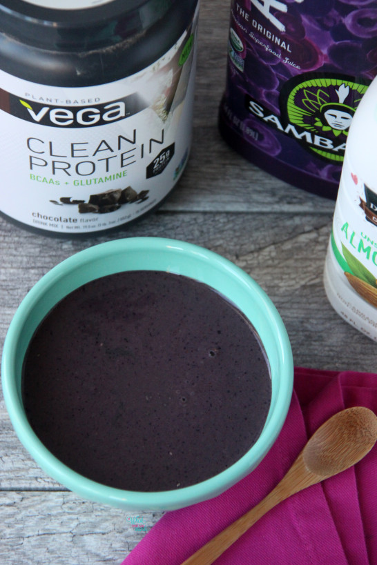 Acai Protein Smoothie Bowl (vegan and gluten free)