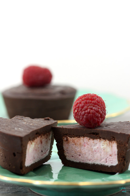 Chocolate Raspberry Cream Cups