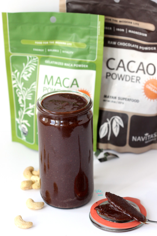 Maca Cacao Cashew Butter