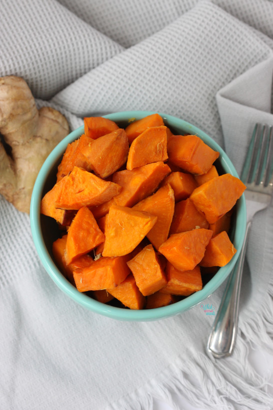 Ginger Roasted Sweet Potatoes