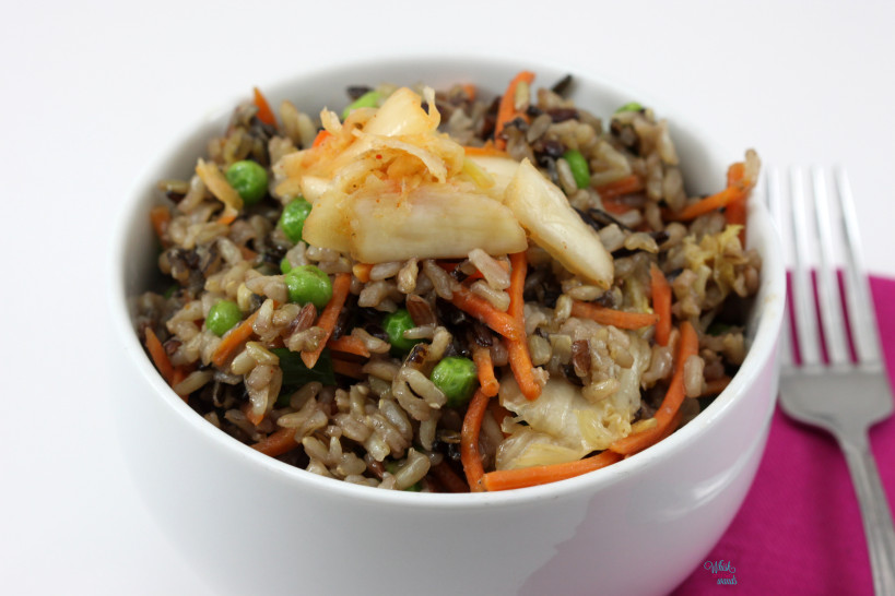 Kimichi Fried Wild Rice 