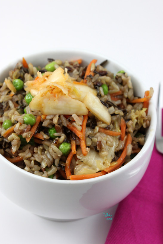 Kimichi Fried Wild Rice 