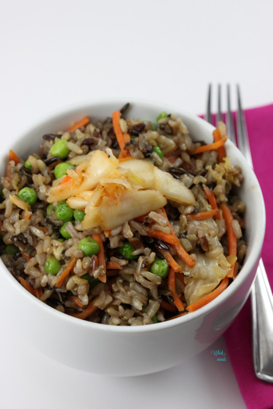 Kimichi Fried Wild Rice 