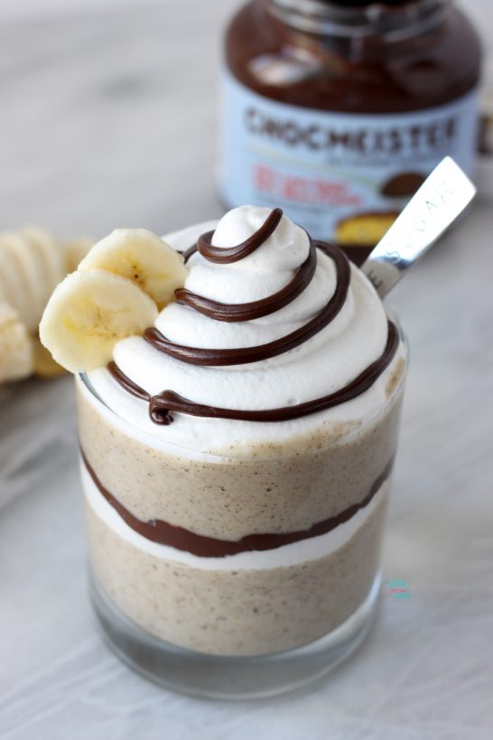 Banana Chocmeister Chia Cups (vegan and gluten free)