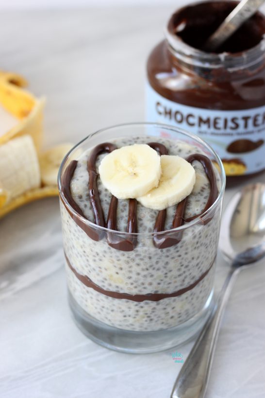 Banana Chocmeister Chia Cups (vegan and gluten free)