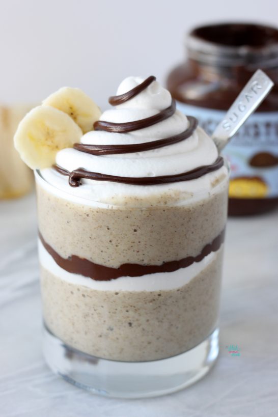 Banana Chocmeister Chia Cups (vegan and gluten free)