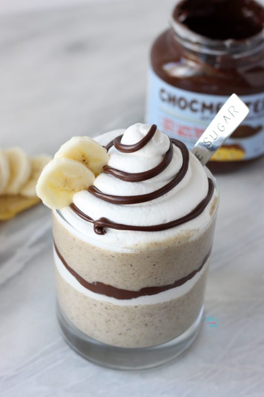 Banana Chocmeister Chia Cups (vegan and gluten free)