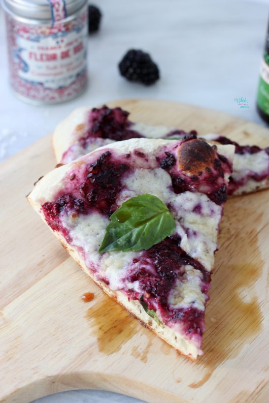 Blackberry Basil Pizza