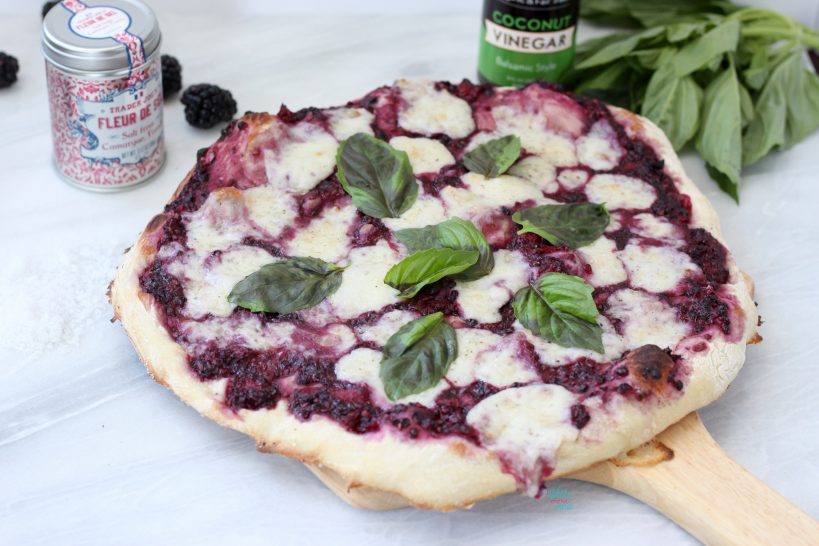 Blackberry Basil Pizza