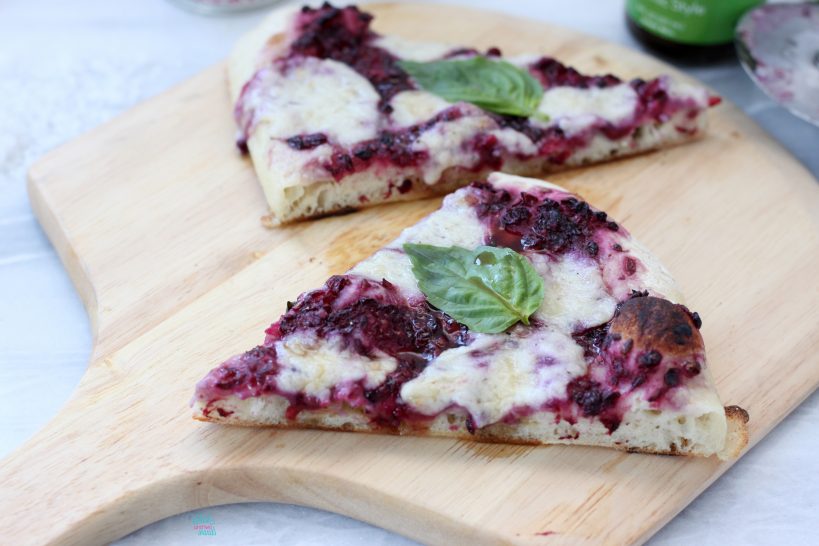 Blackberry Basil Pizza