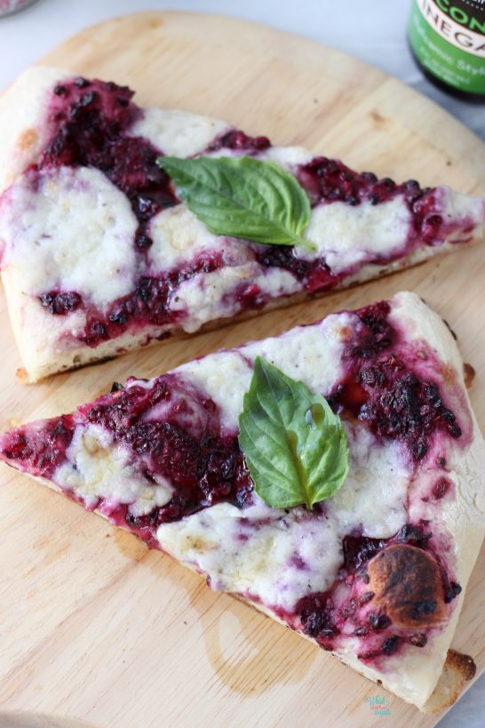 Blackberry Basil Pizza