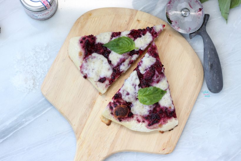 Blackberry Basil Pizza