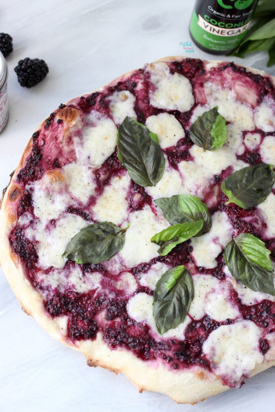 Blackberry Basil Pizza