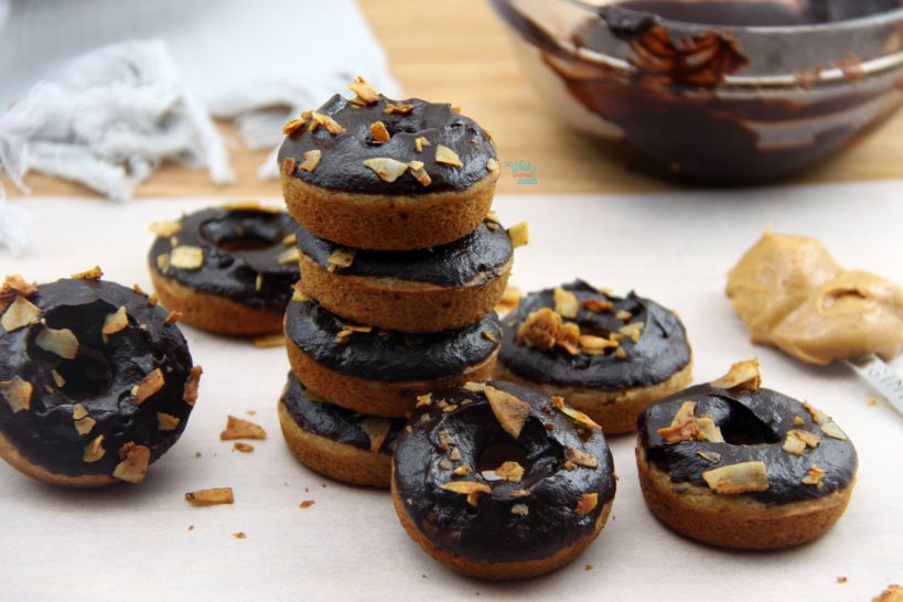 Elvis Mini Protein Donuts (vegan and gluten free)