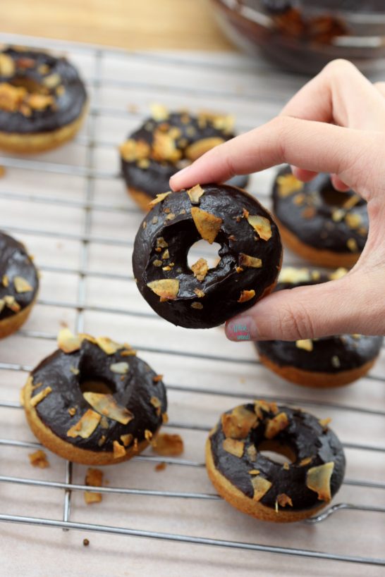 Elvis Mini Protein Donuts (vegan and gluten free)