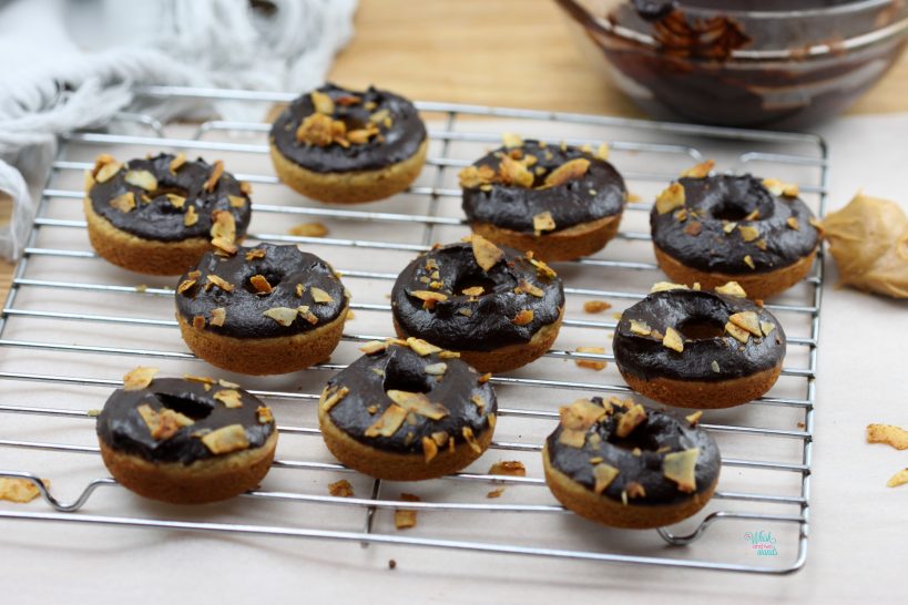 Elvis Mini Protein Donuts (vegan and gluten free)