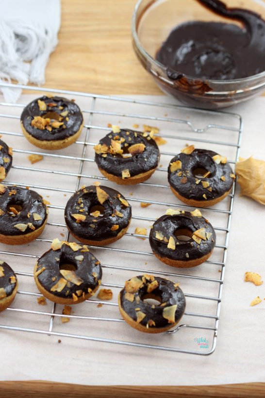 Elvis Mini Protein Donuts (vegan and gluten free)