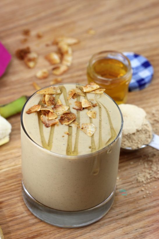 Elvis Protein Smoothie (gluten free, vegan friendly)