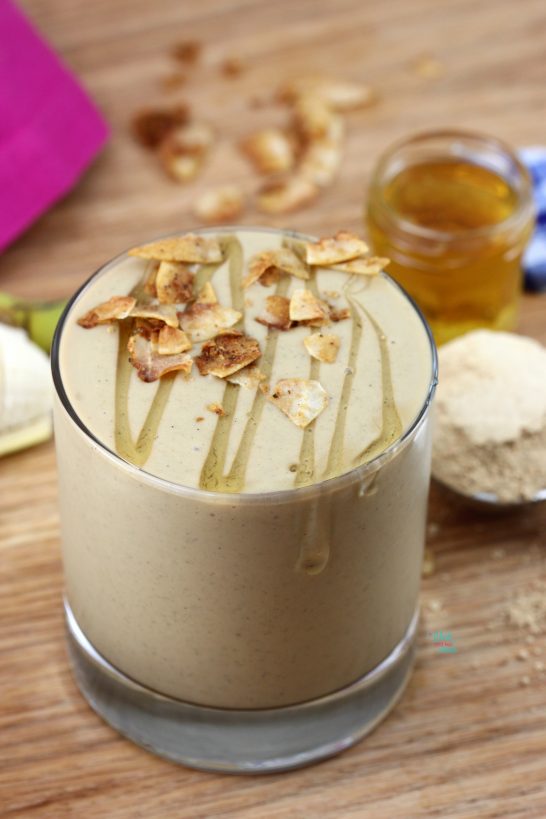 Elvis Protein Smoothie (gluten free, vegan friendly)