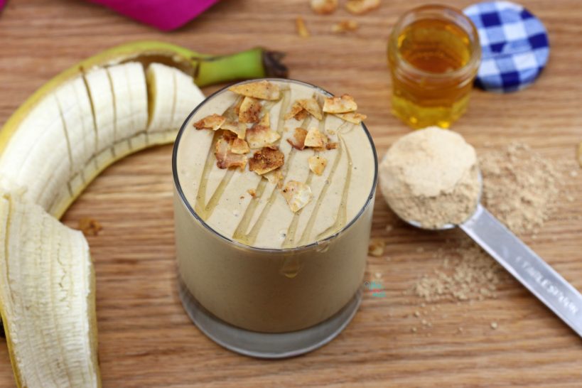 Elvis Protein Smoothie (gluten free, vegan friendly)