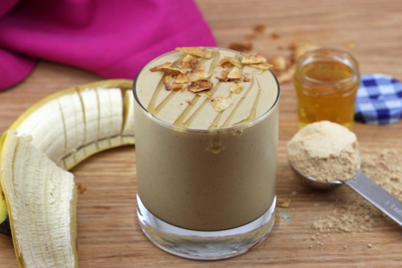 Elvis Protein Smoothie (gluten free, vegan friendly)