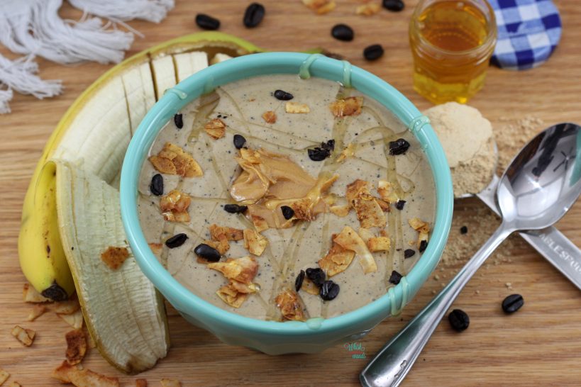 Elevated Elvis Espresso Smoothie Bowl (gluten free, vegan friendly)