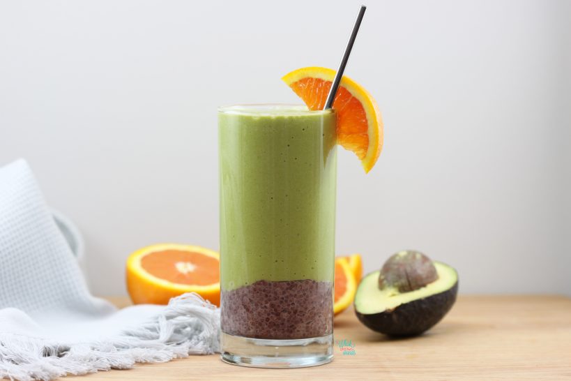 Tropical Acai Chia Green Smoothie