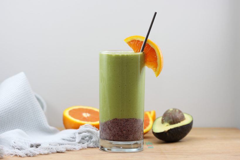 Tropical Acai Chia Green Smoothie