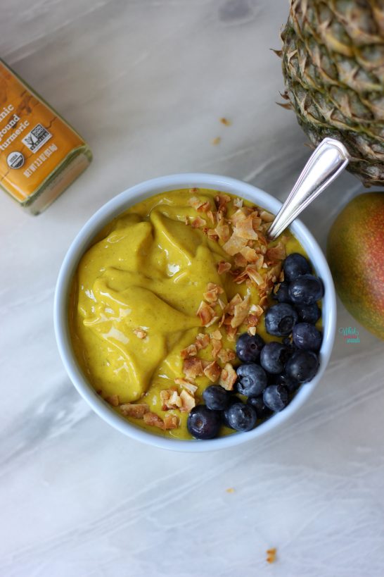 Tropical Turmeric Smoothie Bowl