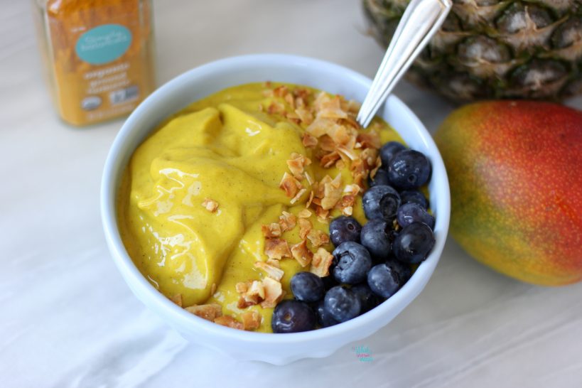 Tropical Turmeric Smoothie Bowl