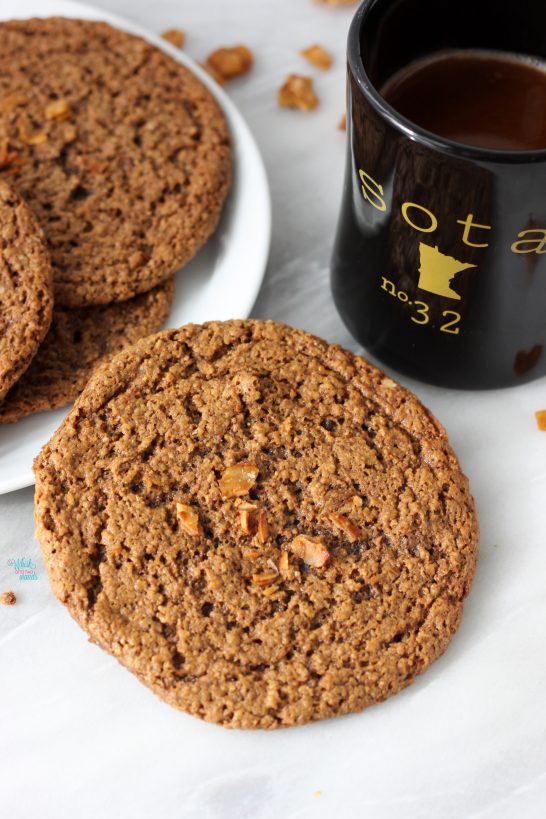 Caramel Coconut Espresso Almond Butter Cookies