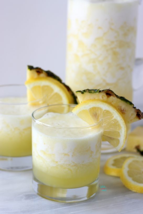 Pineapple Ginger Lemonade Refresher