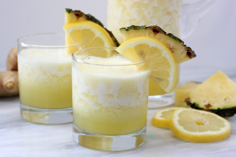 Pineapple Ginger Lemonade Refresher