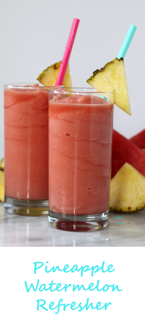 Pineapple Watermelon Refresher, A Whisk and Two Wands