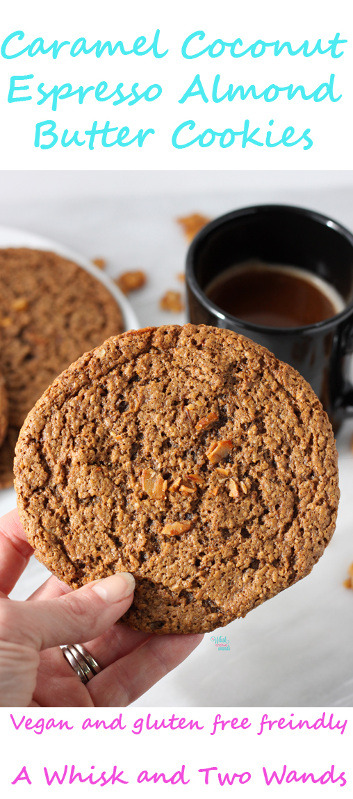 Caramel Coconut Espresso Almond Butter Cookie