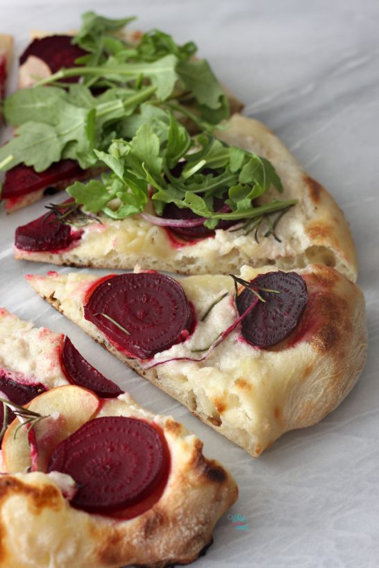 Apple Beet Arugula Pizza