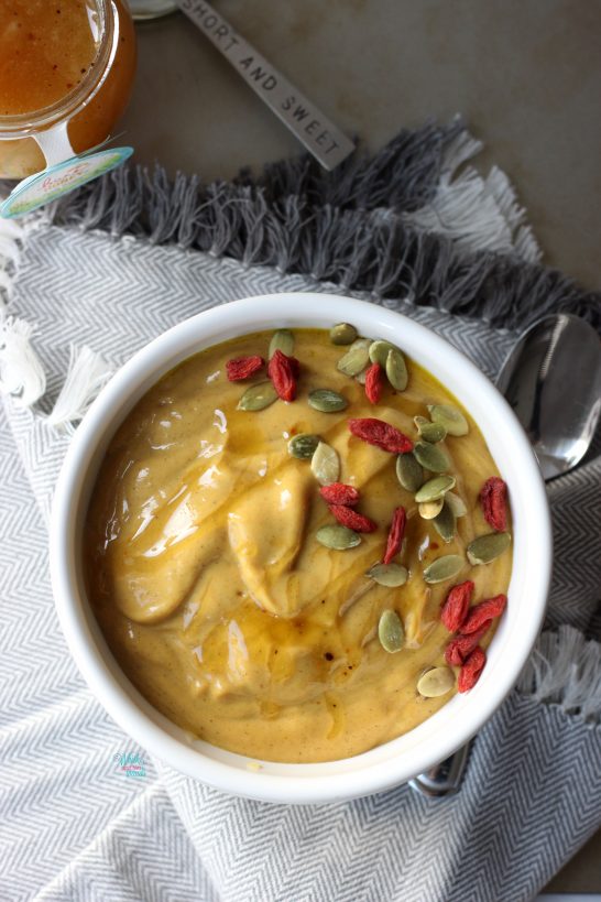 Pumpkin Turmeric Smoothie Bowl