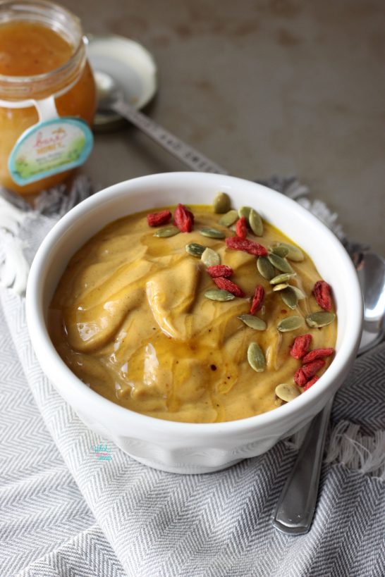 Pumpkin Turmeric Smoothie Bowl