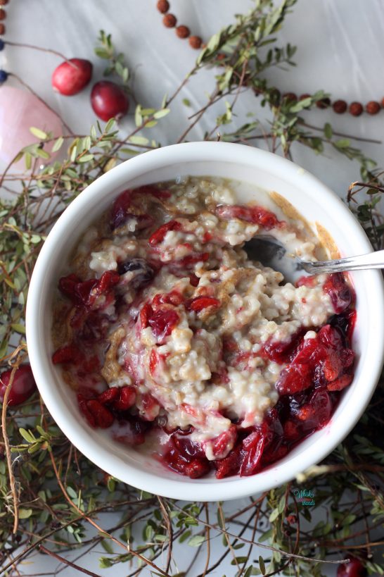 Cranberry Superfood Oatmeal