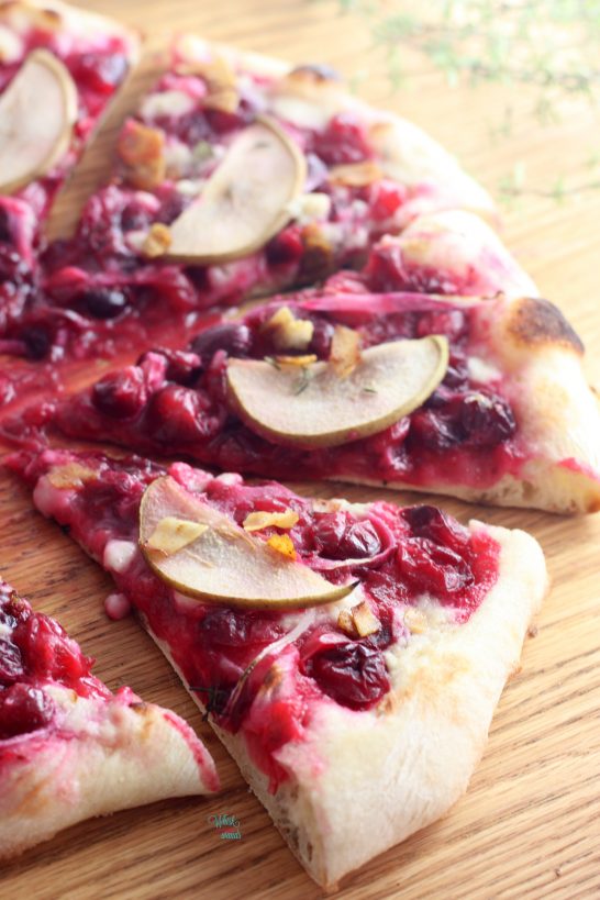 Cranberry Pear Pizza