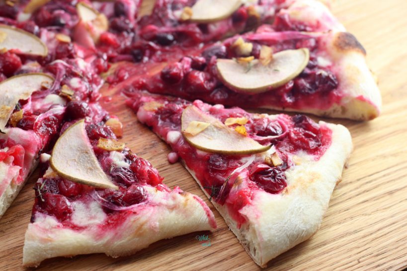 Cranberry Pear Pizza