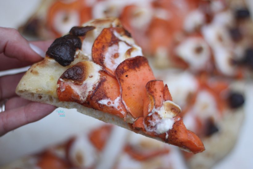 Sweet Potato Marshmallow Pizza