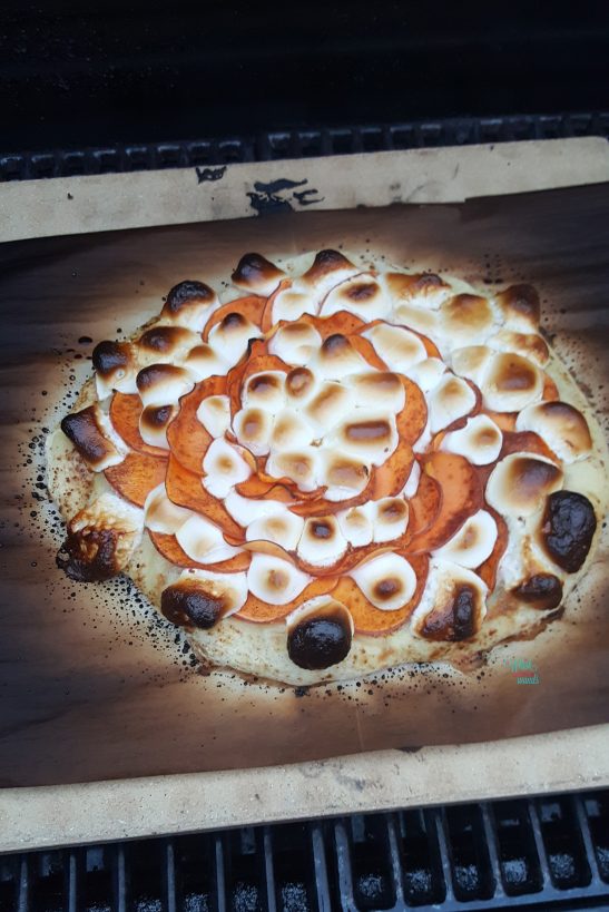 Sweet Potato Marshmallow Pizza